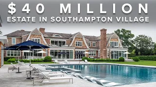 Step Inside a $40 Million Estate in Southampton Village - DroneHub