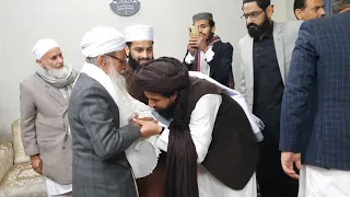 Hafiz Saad Rizvi Meet With  Pir Syed Haseen Ud Din Shah Sb #syed #tlp #saadhussainrizvi