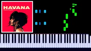 Camila Cabello - Havana ft. Young Thug  Piano Tutorial