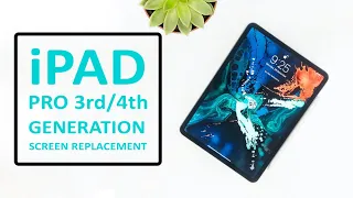 Apple iPad Pro 12.9-Inch 3rd 4th Gen 2018 2020 Touch Screen Replacement | Repair Tutorial