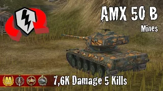 AMX 50 B  |  7,6K Damage 5 Kills  |  WoT Blitz Replays