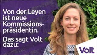 Eine Frau an der Spitze der EU! Ursula von der Leyen wird neue EU-Kommissionschefin 😮🤔| #VoteVolt