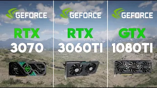 RTX 3070 vs RTX 3060 Ti vs GTX 1080 Ti Test in 6 Games