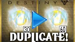 How to DUPLICATE your Motes of Light!-Destiny glitch