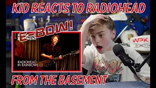 Again but LIVE this time! Radiohead - Where I End and You Begin | Gen Alpha Kid Reacts #kidreacts