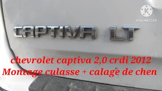 Chevrolet Captiva 2,0L crdi 2010      Réparation join culasse 👍