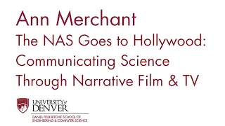 Ann Merchant: The NAS goes to Hollywood