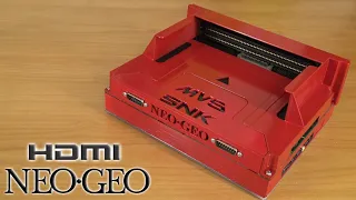 Neo Geo MVS Consolized HDMI Ultimate Retro Console with @RetroRalph