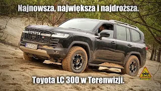 Najnowsza, największa i najdroższa. Toyota LC 300 w Terenwizji