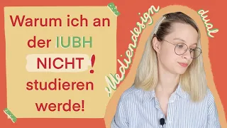 NEIN zu IUBH | DAS MUSST DU VORHER WISSEN! | Meine Gründe + Bewertungen | Mediendesign DUAL