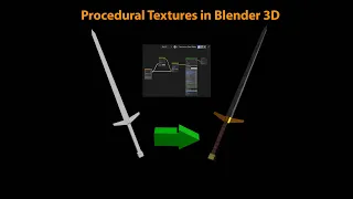 Procedural Texturing a Magic Sword - Blender Beginner Tutorial - Part 5