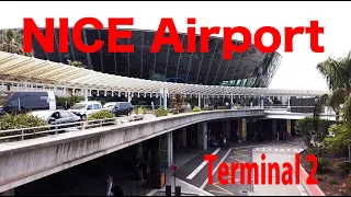 【Airport Tour】2022 Nice Airport Terminal 2 Check-in, Boarding Gate and shopping Area