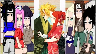 Naruto’s friends react to Naruto’s Parents | Gacha Club | Compilation | Demon Slayer