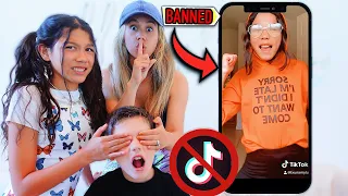 REACTING TO MY 12 YEAR OLD DAUGHTER'S **BANNED** TIKTOKS!! | Familia Diamond