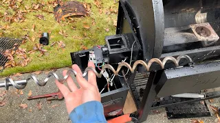 Jammed Auger: EASIEST WAY to fix Pit Boss Pellet grill.  For hopper removal read description.