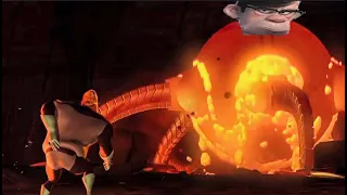 The Incredibles Omnidroid Fight But The Omnidroid Has Mr. Huph's Voice (And Rex's)