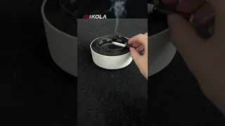 Useful ashtray for indoor smoking