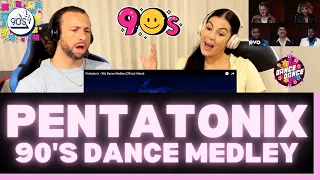 First Time Hearing Pentatonix 90's Dance Medley Reaction - THEY BROUGHT BACK MEMORIES WITH THIS 🔥!