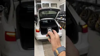 Audi A6 4G Retrofitted OEM electronic tailgate