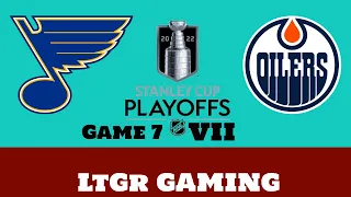 Stanley Cup VII Conference Semifinal Game 7: Blues vs Oilers