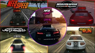 Need For Speed Evolution (1994 - 2019) - 4k