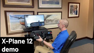 X-Plane 12 hands-on demo - new airplanes, new scenery, new options (flight simulator tips)