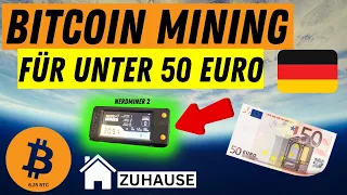 BITCOIN MINING 2023 FÜR UNTER 50 EURO | NERD MINER 2 TUTORIAL | 6.25 BTC | SUPER EASY EINRICHTEN