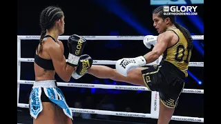 GLORY 64: Anissa Meksen vs. Tiffany Van Soest (Super Bantamweight Title Fight) - Full Fight