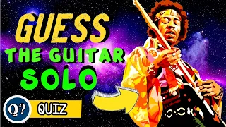 Guess the ROCK song by the 'GUITAR SOLO' | Quiz | Trivia | Test