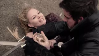 Emma & Hook's Showdown at Lake Nostos (Once Upon A Time - S2E9)