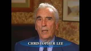 Christopher Lee on Boris Karloff