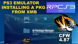 RPCS3 Now Boots into XMB, Let's install a Game from XMB | CFW FERROX COBRA 4.87