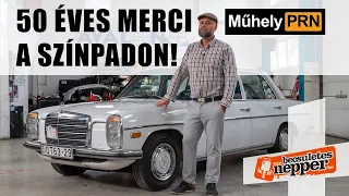 Halálcsillag féktelenül!– Mercedes W115 230/4 1973 – MűhelyPRN 175