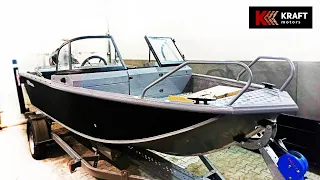 Обзор: Лодка Volzhanka 46 Fish + мотор Yamer EF60 fvel-T