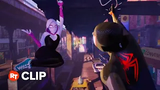 Spider-Man: Across the Spider-Verse Movie Clip - Gwen & Miles (2023)