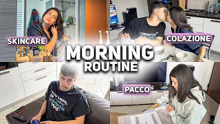 La mia MORNING ROUTINE ☀️| colazione, skincare, studio…💜