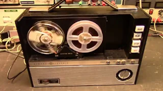 General Electric M8010 Reel to Reel Tape Recorder!