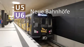 Berlin Subway: The new stations of the U5 in service [4K60]