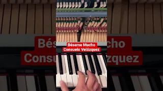 Bésame Mucho - Consuelo Velázquez #piano #pianocover #pianotutorial #short 🎹