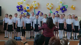 Отчетный концерт в Барабинской музыкальной школе. Фрагмент концерта