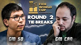 Ang mga TINIK at BUBOG na pinag daanan ni Wesley So! | So vs Can FIDE World Cup 2023 Round 2 TB