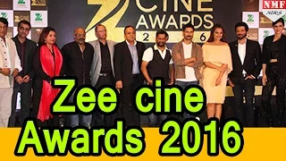 Bollywood Stars at Zee Cine Awards 2016 |Anil Kapoor, Shahid Kapoor, Sonakshi Sinha