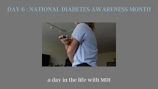 [Day 6] A day in the life with type 1 diabetes (shots edition!)