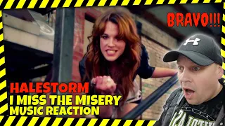 FAVOURITE HALESTORM SONG THUS FAR? - Halestorm - " I MISS THE MISERY " [ Reaction ] | UK REACTOR |