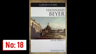 Ferdinand BEYER , Op. 101 ; No: 18