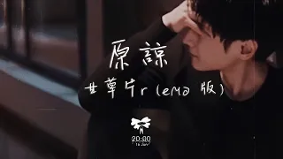 甘草片r  - 原諒(emo 版)「誰都別說 讓我一個人躲一躲」【動態歌詞】♪