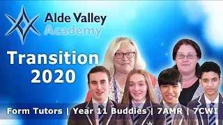 Transition 2020 - Meet the Tutors - 7AMR & 7CWI