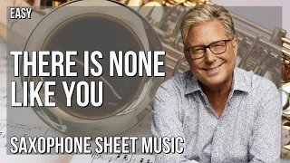 Alto Sax Sheet Music: How to play There Is None Like You (Don Moen Sax Cover) by Jimmy Kuncoro