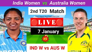 Indw Vs Ausw Prediction | 2nd T20 | India Women Vs Australia Women | Pitch Report