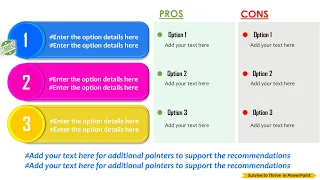 Options Slide in PowerPoint | How to make an interactive PowerPoint presentation | Free Download